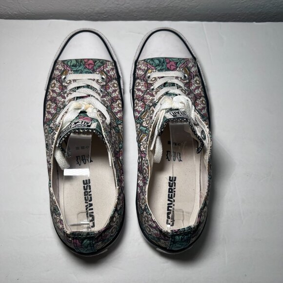 Converse All Star Sugar Skull Day of the Dead Low Top Sneakers - Picture 7 of 11